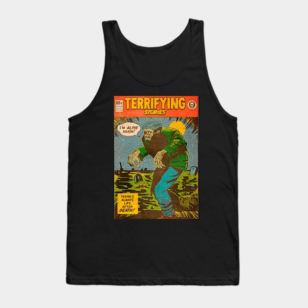 Terrifying Stories Tank Top by Nache Ramos Art.